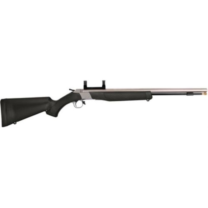 CVA Wolf 209 Magnum .50 Caliber 24" Stainless Steel Barrel DuraSight Dead-On One-Piece Scope Mount Black Stock