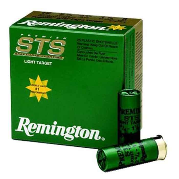 Remington Premier STS Target Load 12 GA #7.5-Shot 25-Rounds 2.75