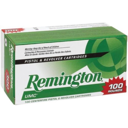 Remington Ammunition 23797 UMC 45 ACP 230 GR Full Metal Jacket (FMJ) 100 Bx