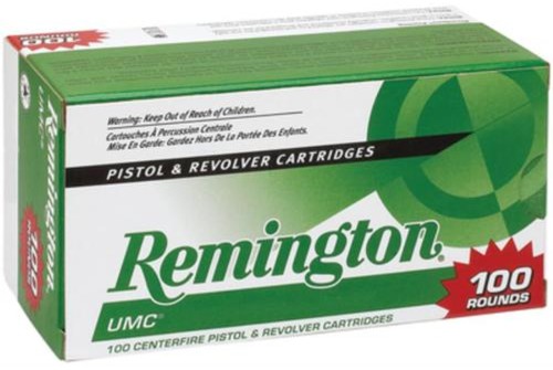 Remington Ammunition 23797 UMC 45 ACP 230 GR Full Metal Jacket (FMJ) 100 Bx