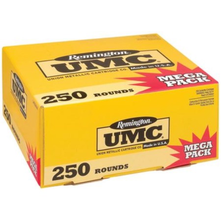 Remington Ammunition UMC .38 SPL 130GR MC 250Rds Mega Pack