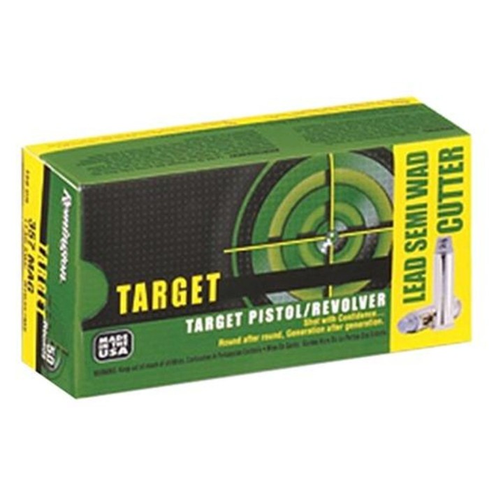 Remington Target 357Mag 158Gr Lead Swc 50/10 047700427508 -