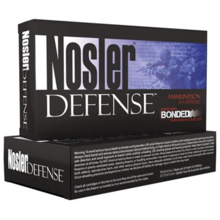 Nosler Ammo 6.8Spc 90Gr Bonded Defense 20/10 054041396806 -