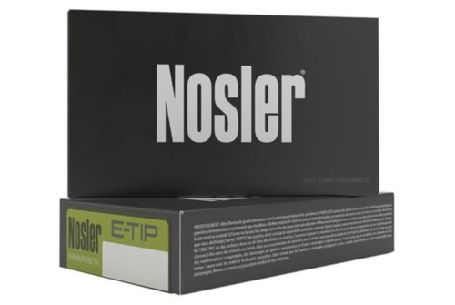 Nosler E-Tip Ammunition .270 Winchester 130gr, E-Tip