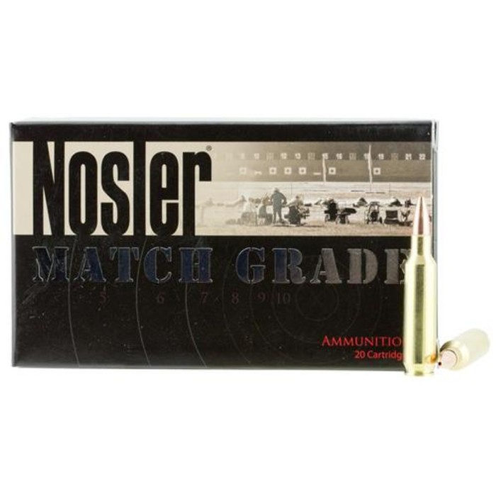 Nosler Match Grade 22 Nosler 77gr, Custom Competition 20rd Box