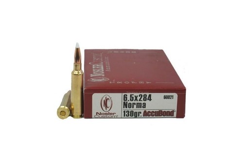 Nosler Trophy Grade, Nos 60021 Trophy 6.5x284  130 Ab             20/box