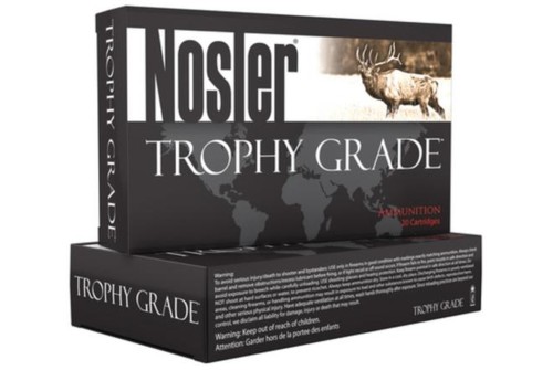 Nosler Trophy Grade .300 H&H Magnum 180 Grain AccuBond Brass Cased Centerfire Rifle Ammo, 20 Rounds, 60060