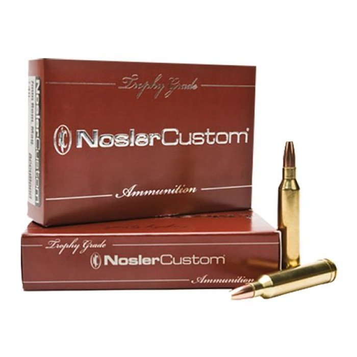 Nosler Trophy Grade 300 SAUM 165 grain Partition Rifle Ammo, 20/Box - 60061