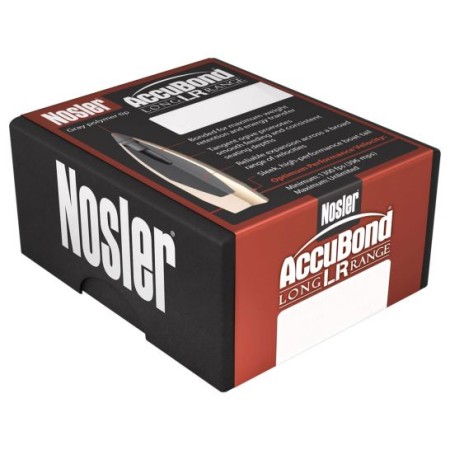 Nosler Trophy Grade 6.5 Creedmoor 129 grain AccuBond Long Range Rifle Ammo, 20/Box - 60091