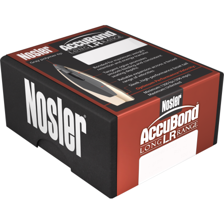 NOSLER Trophy Grade LR .30 Nosler 210Gr AccuBond LR 20rd Box Rifle Ammo (60118)