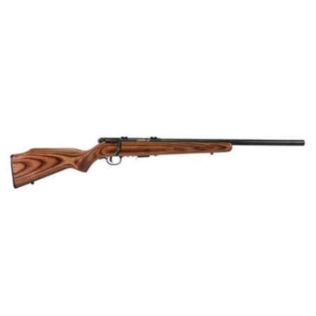 Savage Model 93R17 Bv .17 HMR 21" Heavy Barrel Blue Finish Laminated Stock Accutrigger 5 Round