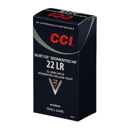 CCI Quiet-22 22LR 40GR CPRN 50rd Box