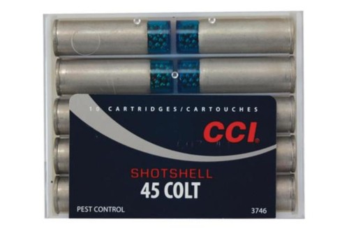 Cci Centerfire Handgun Shotshells .45 Colt Shot Size 9 10rd/Box 150gr