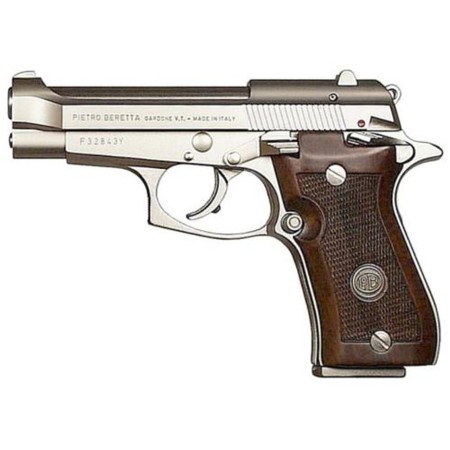 BER 85 CHEETAH 380ACP 9RD NICKEL WOOD