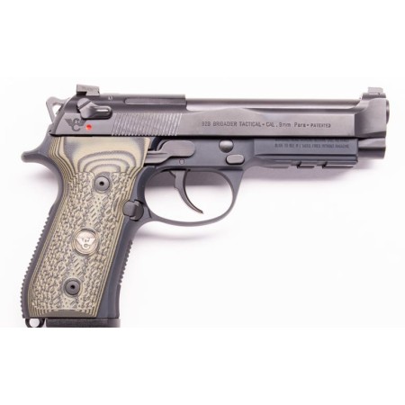 Wilson Combat Beretta 92G Brigadier Tactical Handgun 9mm Luger 15rd Magazines (2) 4.7" Barrel Black