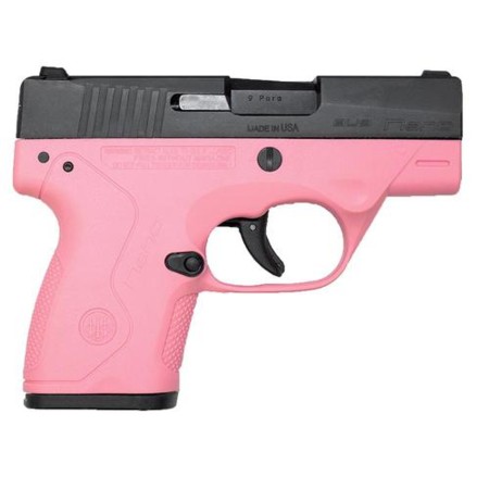 Beretta Nano 9Mm 3" FS 8-Shot Black Matte/Rosa Pink JMN9S65