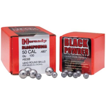 HORNADY .315 .32 CALIBER ROUND BALL 100-COUNT