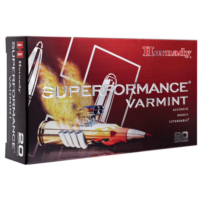 Hornady 8025 Superformance Varmint  223 Rem 53 gr V-Max 20 Bx/ 10 Cs