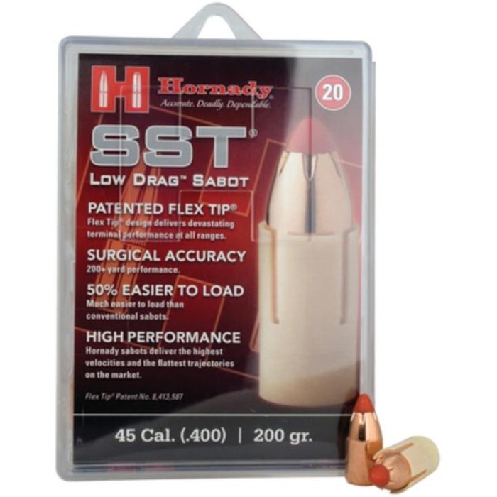 HORN SABOTS 45CAL SST-ML 40CAL 200GR SST 20PK