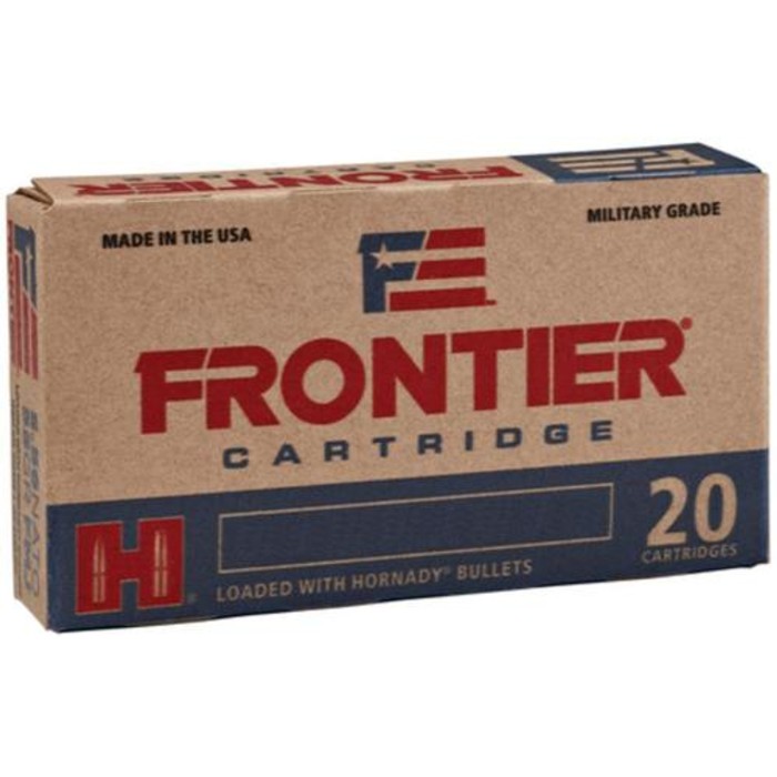 Frontier .223 Remington 55gr, Full Metal Jacket 150 Rounds Per Box