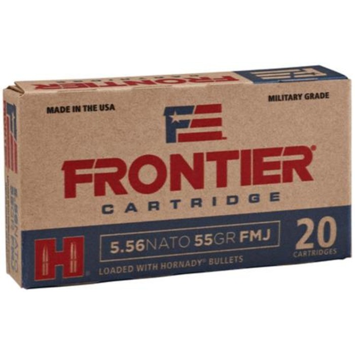 Hornady Frontier Cartridge Frontier 5.56 Nato 55Gr Hollow Point 150/4 FR242