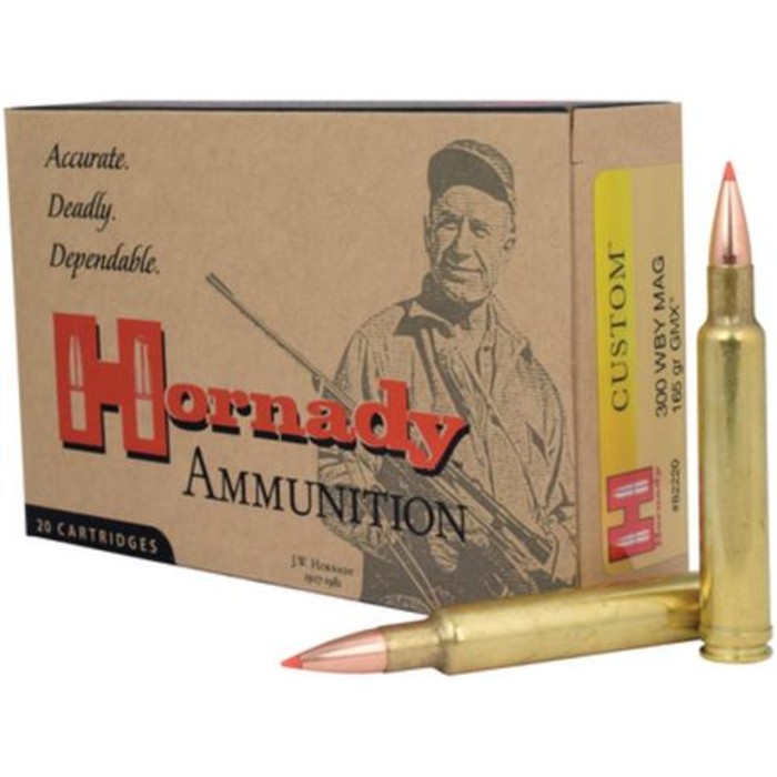 Hornady 300Wby 165 Grain Weight Gmx 20/200 090255822205