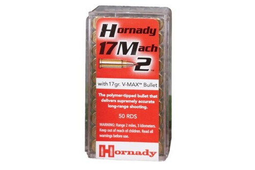 Hornady Varmit Express .17 HMR, 15.5gr, Polymer Tip - 50 Rounds [MPN: 83176]