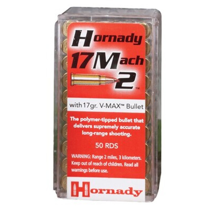 Hornady Varmit Express .17 HMR, 15.5gr, Polymer Tip - 50 Rounds [MPN: 83176]