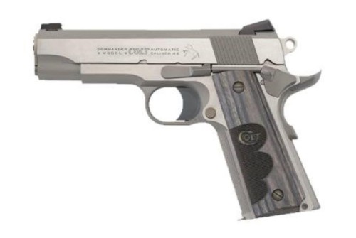 Colt Wiley Clapp Edition Commander Size 1911 45 ACP 4.25" Barrel Novak Sights 8rd Mag