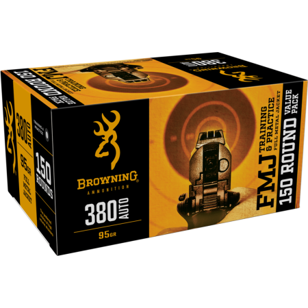 Browning 380 ACP 95 Grain FMJ Value Pack