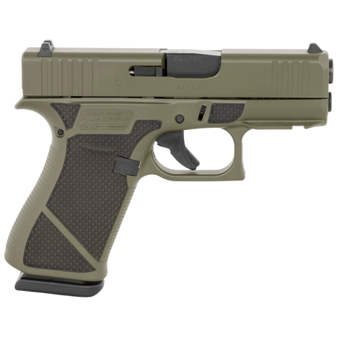 Glock G43X OD Green 9mm 3.4