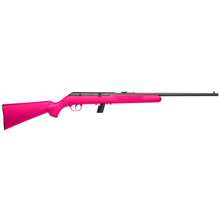 Savage Arms 64 F 22 LR Semi Automatic Rifle Pink Stock