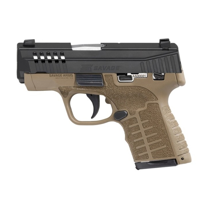 SAVAGE ARMS STANCE FDE MANUAL SAFETY NIGHT SIGHTS