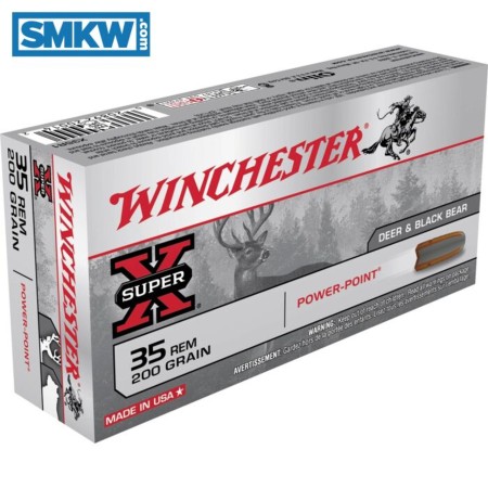 Winchester Super-x 35 Whelen - 20rd 10bx/cs 200gr Power Point