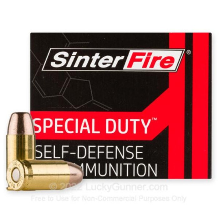 SinterFire 1776380070 USA 380 ACP 70 Gr 50 Bx/ 10 Cs