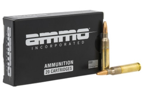 Ammo, Inc. Signature 243 Winchester 95 Grain SST Brass Case Rifle Ammo, 20 Rounds, 243W095SSTA20