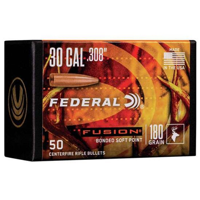 FEDERAL BLT FUSION 30CAL 180GR (.308) 50/4