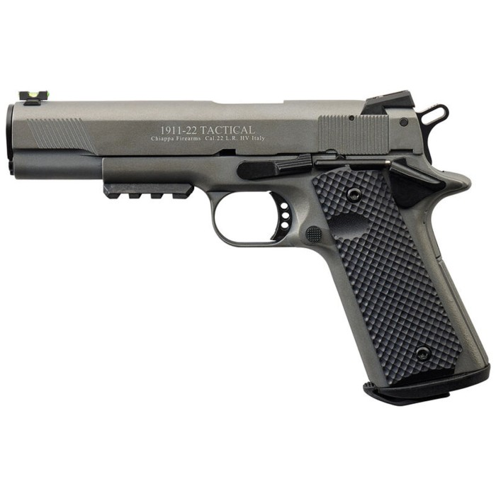 Chiappa 1911 22lr 5" 10rd Tactical Gray