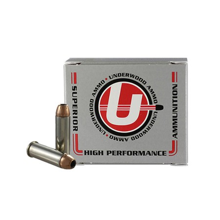 Underwood Ammo .41 Remington Magnum 210 Grain XTP Jacketed Hollow Point Nickel Plated Brass Cased Pistol Ammo, 20 Rounds, 431