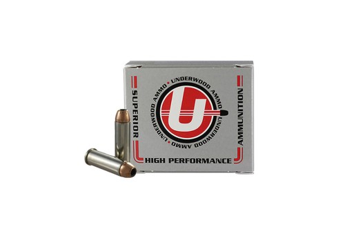 Underwood Ammo .41 Remington Magnum 210 Grain XTP Jacketed Hollow Point Nickel Plated Brass Cased Pistol Ammo, 20 Rounds, 431