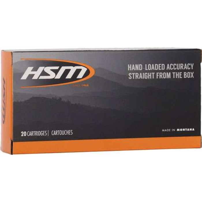 HSM Ammunition Tripping Point 6.5x55mm Swedish 140 Grain Hornady SST Brass Cased Rifle Ammo, 20 Rounds, HSM-65x55-9-N