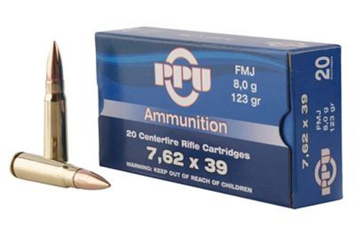 Tr&z Metric Rifle, Ppu 7.62x39mm 123 gr 20/50