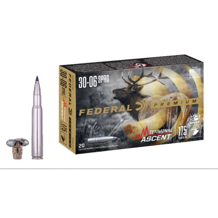 Federal Premium, 30-06 Cal 175 Grain 20/10