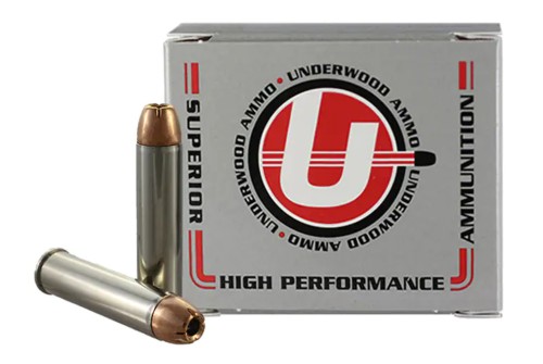 Underwood Ammunition 460 S&W Magnum 300 Grain Hornady XTP Jacketed Hollow Point Box of 20