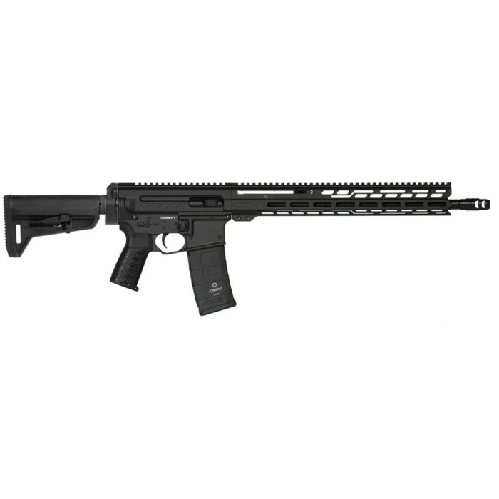 CMMG RIFLE DISSENT MK4 9MM 16" RDB/9ARC SL-K ADJ STOCK BLACK