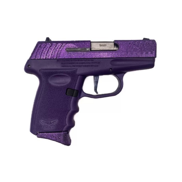 SCCY DVG-1 Glitter Purple 9mm 3.1