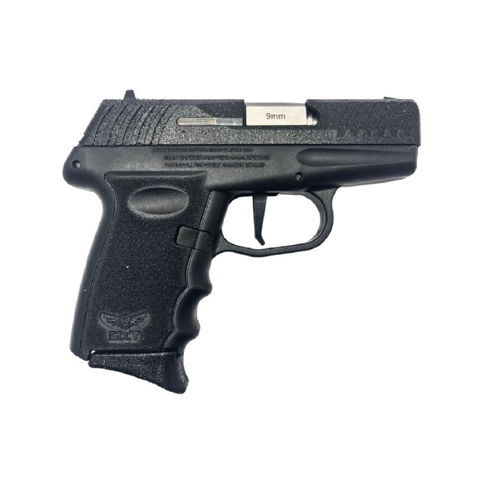 SCCY DVG1 Black Glitter 9mm 3.1