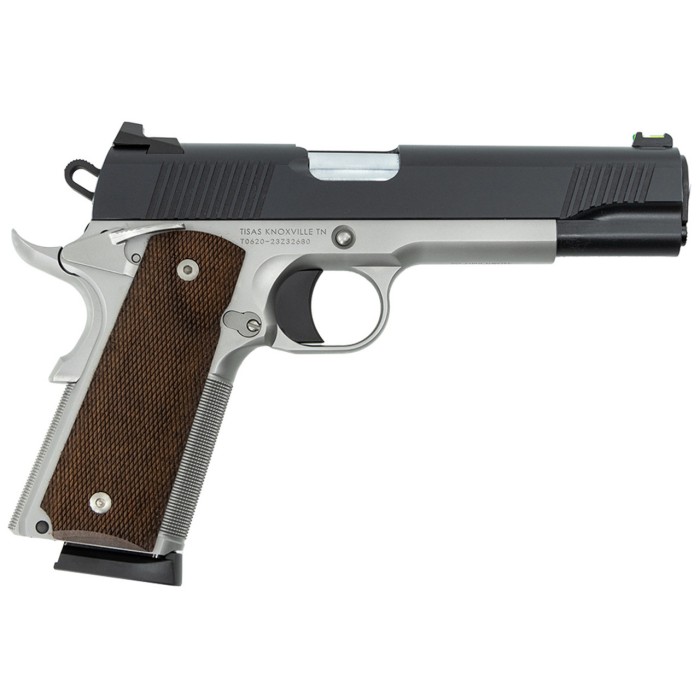 Tisas 1911 Duty Enhanced Black / Silver .45 ACP 5