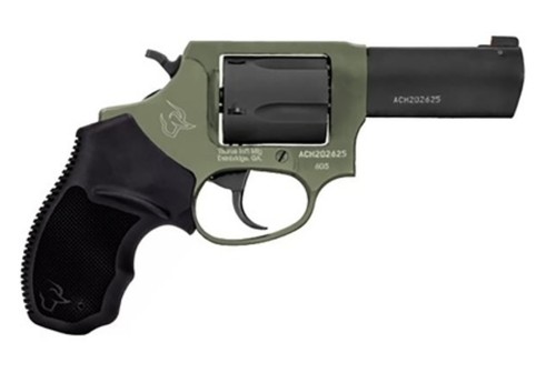 Taurus Defender 605 357 Mag/38 Special +P, 3" Barrel, Sniper Green, 5rd