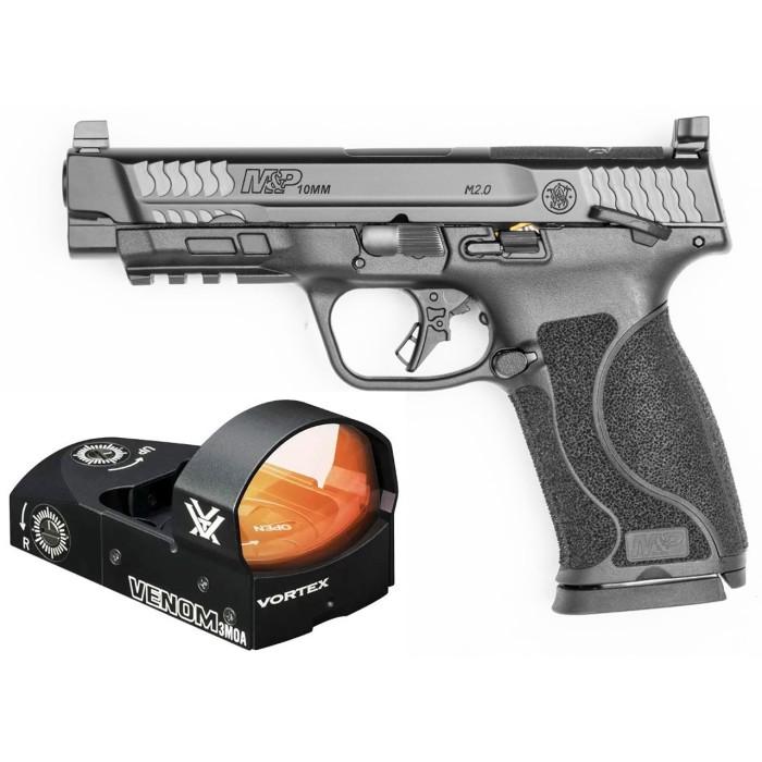 Smith & Wesson M&P M2.0 10mm 4.6" Optic Bundle W/ Vortex Venom Semi-Automatic Pistol